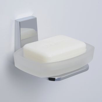 Мыльница WasserKRAFT Lopau K-6029 Хром — фото 3, Мыльницы