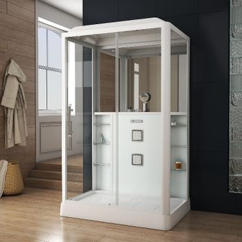 Душевая кабина Grossman 135x90 GR128L с гидромассажем — фото 2, Душевые кабины