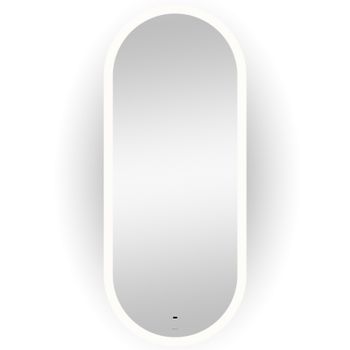 Зеркало Bond Oval  50x120 M41ZE-50120 с подсветкой с сенсорным выключателем — фото 3, Зеркала в ванную комнату
