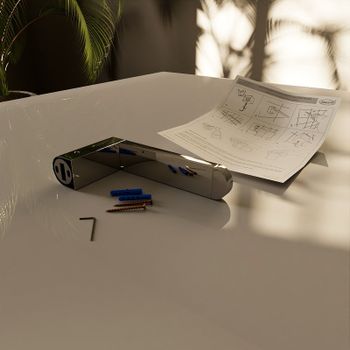 Держатель туалетной бумаги Altasan Лотос ЛТ50Х Хром — фото 4, Держатели туалетной бумаги