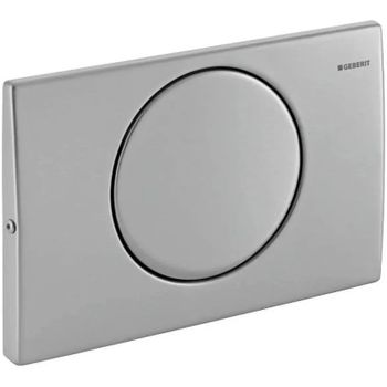 Клавиша смыва Geberit Delta 10 115.108.00.1 Нержавеющая сталь — фото 2, Кнопки смыва