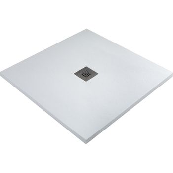 Душевой поддон из искусственного камня Allen Brau Priority 90x90 8.31002-21 Белый камень — фото 3, Душевые поддоны из искусственного камня