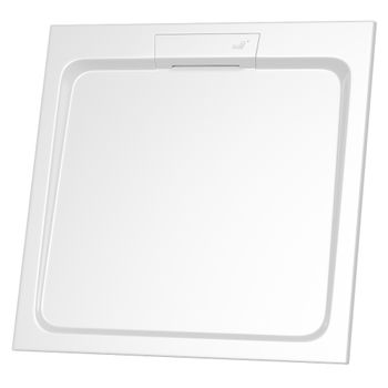 Душевой поддон  90*90*3 RGW STA-01 Белый/Квадрат   — фото 1, Душевые поддоны из искусственного камня