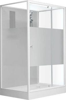 Душевая кабина  90*120*200 RGW AN-207 Прямоуг./Белый/Frost Line/5 мм (3 уп.) — фото 3, Душевые кабины