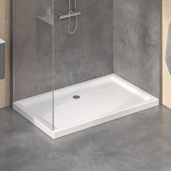 Душевой поддон  72*90*6 RGW CR-097 /Прямоуг Ø 60 мм Керамический — фото 1, Керамические душевые поддоны