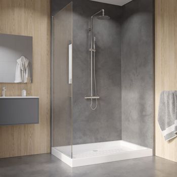 Душевой поддон  80*140*10 RGW CR-148 /Прямоуг Ø 60 мм Керамический — фото 7, Керамические душевые поддоны