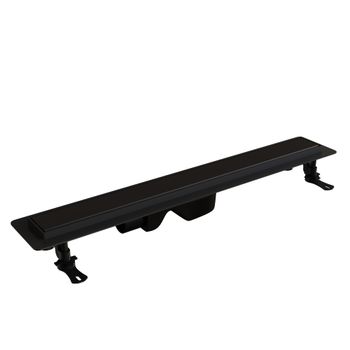 Душевой лоток прямой INRAIN SRL-31-60 600 Ø 50 мм черный — фото 6, Душевые лотки