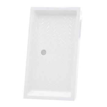 Душевой поддон  80*140*10 RGW CR-148 /Прямоуг Ø 60 мм Керамический — фото 2, Керамические душевые поддоны