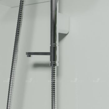 Душевая кабина  90*120*200 RGW AN-207 Прямоуг./Белый/Frost Line/5 мм (3 уп.) — фото 4, Душевые кабины