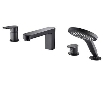 Elbe 7455 Смеситель на борт ванны, 4 отверстия — фото 1, Смеситель для ванны