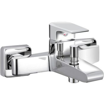 Смеситель для ванны AQUAme Prato AQMP6122 Хром — фото 1, Смеситель для ванны