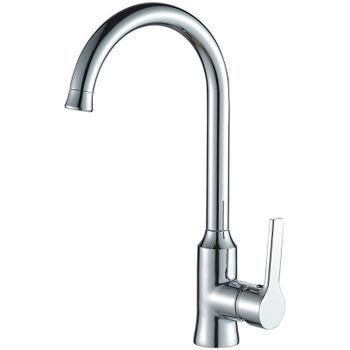 Смеситель для кухни Haiba HB70652 Хром — фото 1, Смесители для кухни