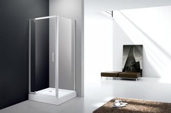 Душевой уголок CEZARES MOLVENO-A-1-80-C-Cr-IV — фото 1, Квадратные душевые уголки