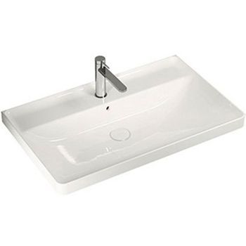 Раковина Hatria Canalgrande 80 Y1EK Белая — фото 1, Раковины подвесные