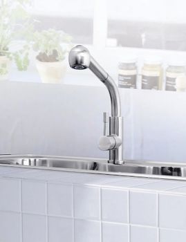 Смеситель для кухни Lemark Expert LM5076S Нержавеющая сталь — фото 4, Смесители для кухни