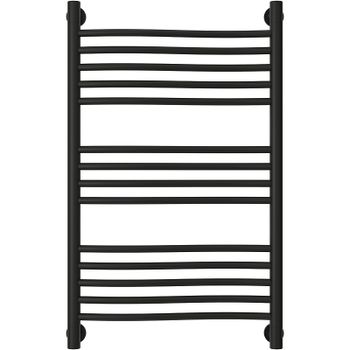 Водяной полотенцесушитель Сунержа Флюид+ 800х500 31-0222-8050 Черный матовый — фото 1, Водяные полотенцесушители