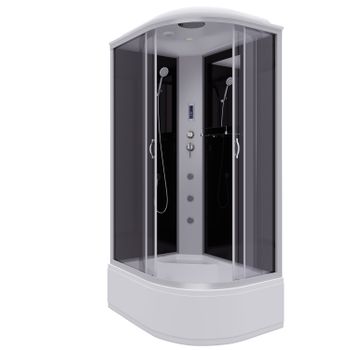 Душевая кабина Niagara Classic NG-2510-14LF (120х80х215) высокий поддон(40см),стекло тонированное,4  — фото 2, Душевые кабины