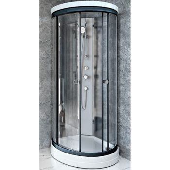Душевая кабина Radomir Стронг 110x110 1-05-6-0-0-182 без гидромассажа — фото 1, Душевые кабины