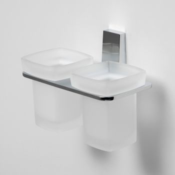 Lopau K-6028D Подстаканник двойной — фото 3, Аксессуары для раковины