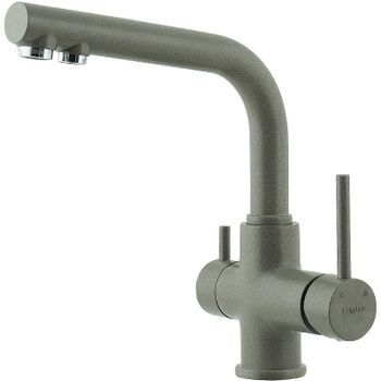 Смеситель для кухни Lemark Comfort LM3061PGS Серый шелк — фото 1, Смесители для кухни