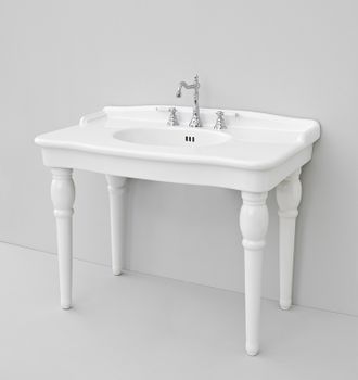 Раковина Artceram Hermitage 112 HEL004 01 00 Белая — фото 5, Раковины встраиваемые сверху