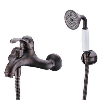 Isar 1301 Смеситель для ванны с коротким изливом — фото 8, Смеситель для ванны