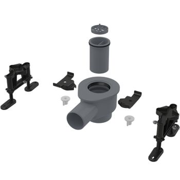 Сифон Alcaplast APZ-S12 Серый — фото 1, Душевые лотки