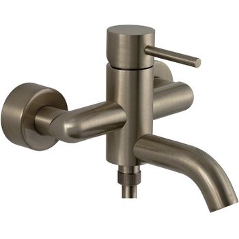 Смеситель для ванны Remer X-Style X05NPO Никель брашированный — фото 1, Смеситель для ванны