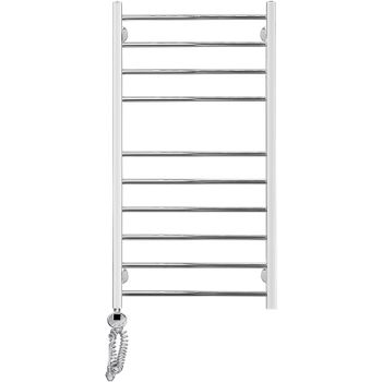 Электрический полотенцесушитель Domoterm Куба П10 500x1000 EL Хром — фото 1, Электрические полотенцесушители