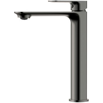 Смеситель для раковины AQUAme Monza AQM6314GM Оружейный металл — фото 1, Смесители для раковины