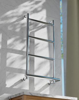 Электрический полотенцесушитель Margaroli Sereno 582-4 BOX 5823204CRNB Хром — фото 6, Электрические полотенцесушители