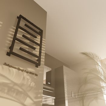 Электрический полотенцесушитель Altasan ЛабиринтПроф 80х50 ЛабиринтПроф5кр8050ЧМ Черный муар — фото 3, Электрические полотенцесушители