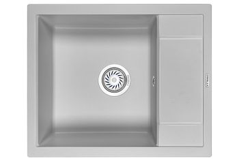 Granula-6002, СЛАНЕЦ, кухонная мойка, кварц — фото 1, Кухонные мойки