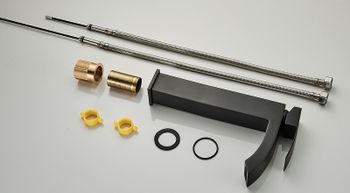 Смеситель для раковины ALMAes Luara TVZ-0901 Черный матовый — фото 2, Смесители для раковины