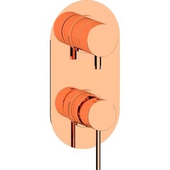 Смеситель для душа Remer X-Style X92KBRL Медь — фото 1, Смеситель для душа