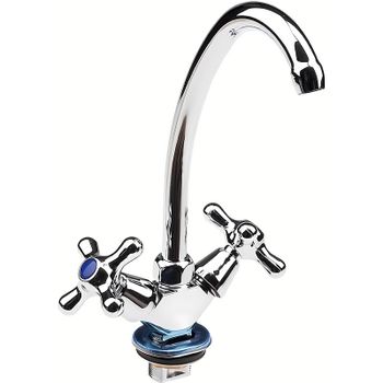 Смеситель для кухни Сантаком 120019с Хром — фото 1, Смесители для кухни