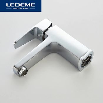 Смеситель для раковины Ledeme H30 1030L Хром — фото 6, Смесители для раковины