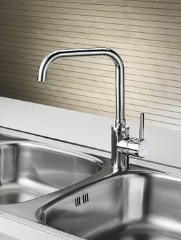 Смеситель для кухни Roca Targa 5A8360C0M Хром — фото 2, Смесители для кухни