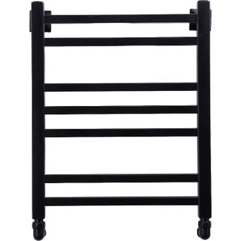 Водяной полотенцесушитель Comfysan Pioli-K W-6 60x40 014162 Черный матовый — фото 3, Водяные полотенцесушители