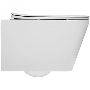 Унитаз Bond F04-10 подвесной Белый с сиденьем Микролифт — фото 13, Подвесные унитазы