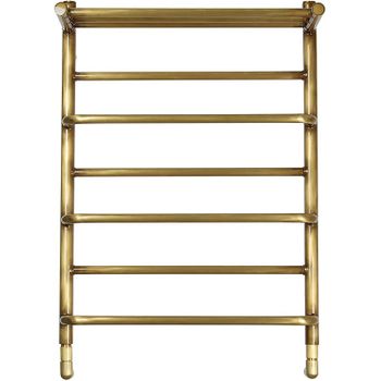 Водяной полотенцесушитель Domoterm Орфей сп П7 500x700 АБР Античная бронза — фото 1, Водяные полотенцесушители