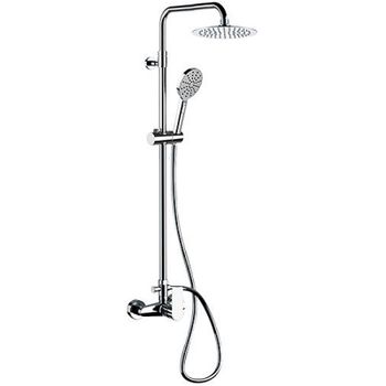 Душевая система Remer Energy EY37A8MPUFM25G Хром — фото 1, Душевые стойки