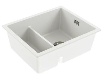 Мойка для кухни ALVEUS OMNI 50 GRANITAL ARCTIC-G11 550x450x198 с сифоном 1150202 — фото 2, Кухонные мойки