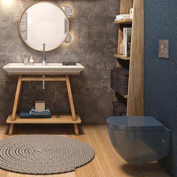 Унитаз Artceram File 2.0 FLV004 43 00 подвесной Green foresta без сиденья — фото 6, Подвесные унитазы