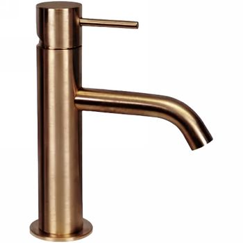 Смеситель для раковины Remer X-Style X12VO Бронза — фото 1, Смесители для раковины