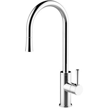 Смеситель для кухни Raiber Focus R6502 Хром — фото 1, Смесители для кухни