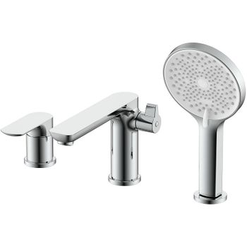 Смеситель на борт ванны Raglo R03.31 Хром — фото 1, Смесители на борт ванны