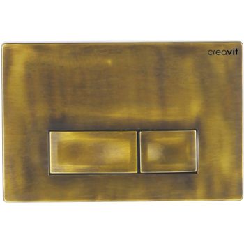 Клавиша смыва Creavit Ore GP3007.00 Бронза — фото 1, Кнопки смыва