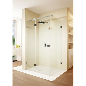 Душевой уголок Riho SZ Scandic NXT Х203 137х77 L G001071120 (GX09025C1) профиль Хром стекло прозрачн — фото 4, Прямоугольные душевые уголки