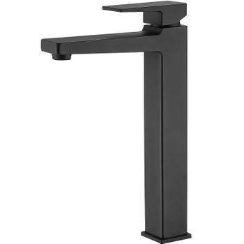 Смеситель для раковины Rose R28H R2811H Черный матовый — фото 1, Смесители для раковины